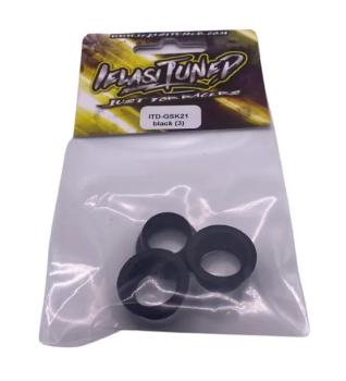 Ielasi GASKET RUBBER 3.5cc BLACK (5) - ITD-GSK21